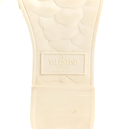 Valentino Garavani Rubber Atelier 03 Rose Edition 25/40mm Platform Slide Sandals 37 Avorio 8 of 10