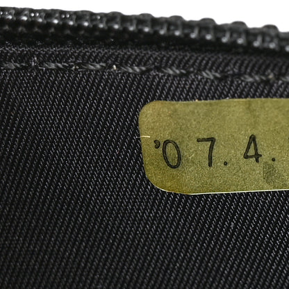 Chanel Coated Canvas Stitched XL Paris Biarritz Tote Black 10 of 13