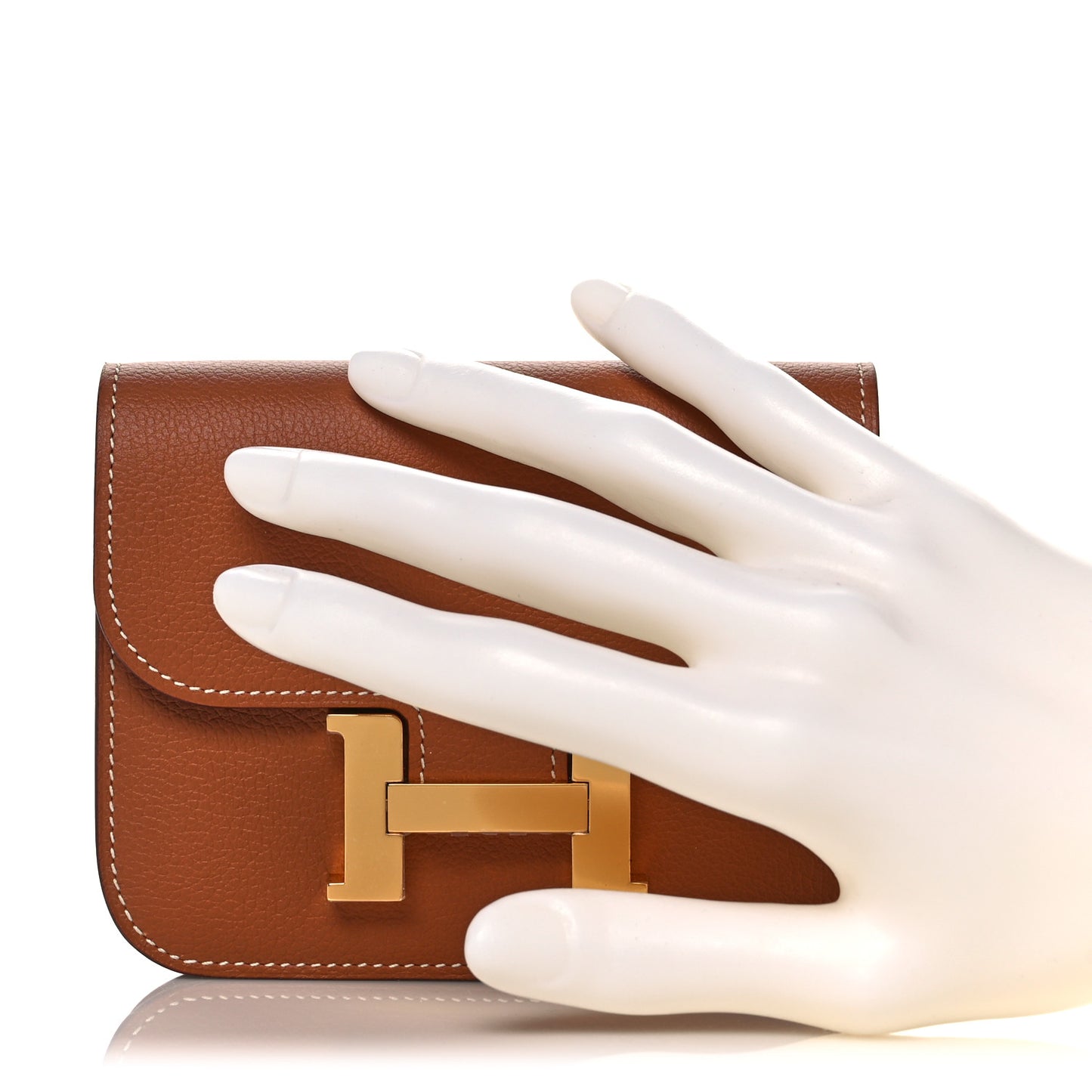 Evercolor Constance Slim Wallet Gold