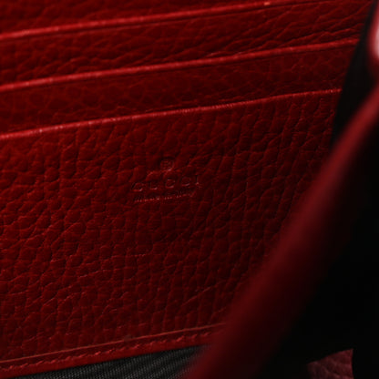 Gucci Calfskin Mini Dionysus Chain Wallet Hibiscus Red 6 of 10