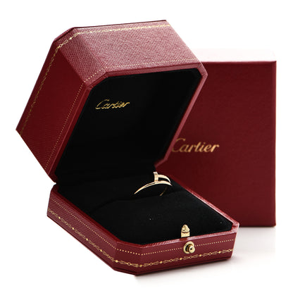 Cartier 18K Yellow Gold Small Juste Un Clou Ring 55 7.25 4 of 4