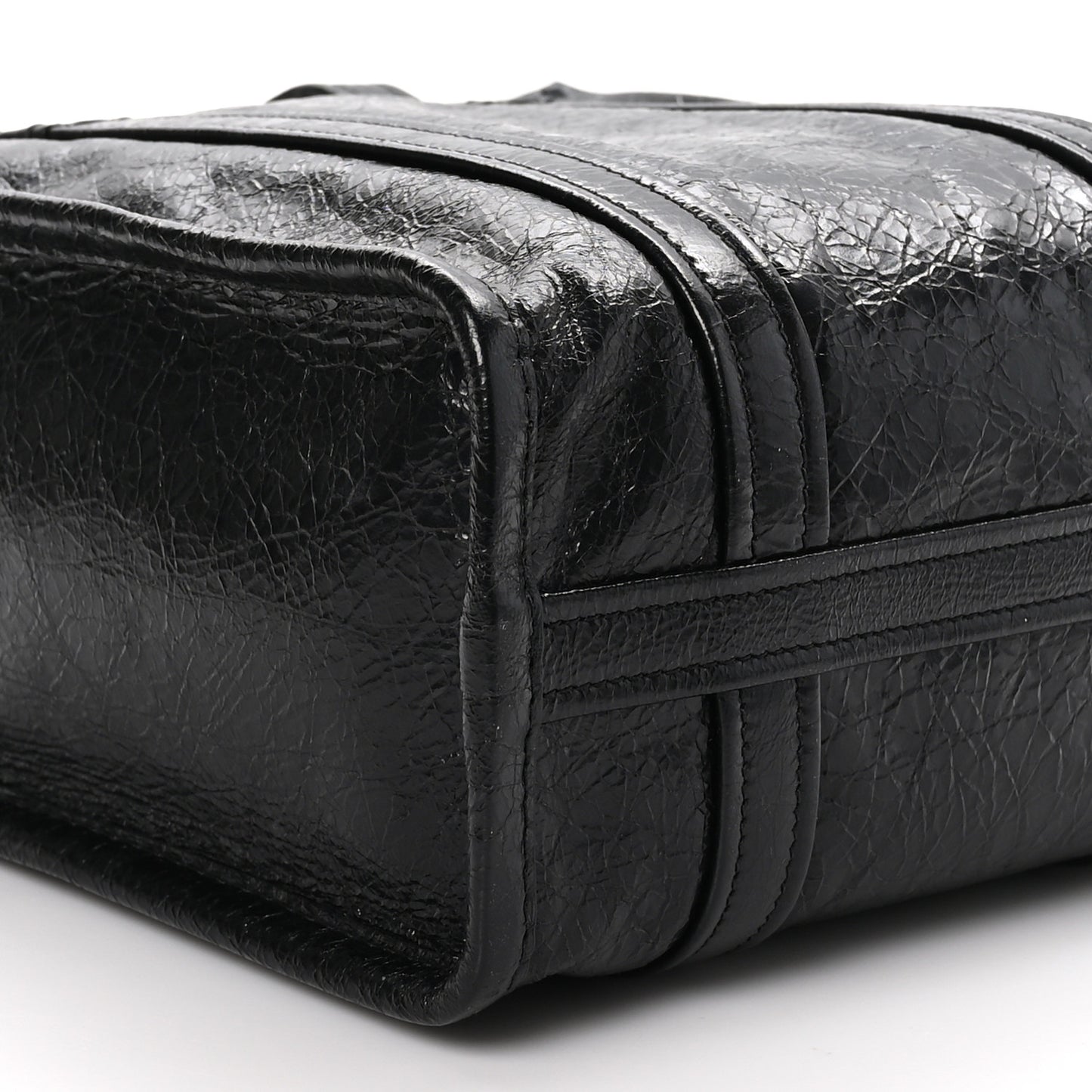 Agneau XS Bazar Shopper Tote Black