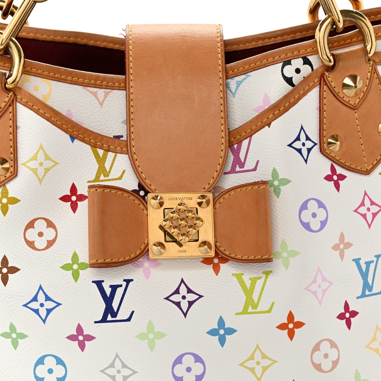Monogram Multicolor Annie GM White