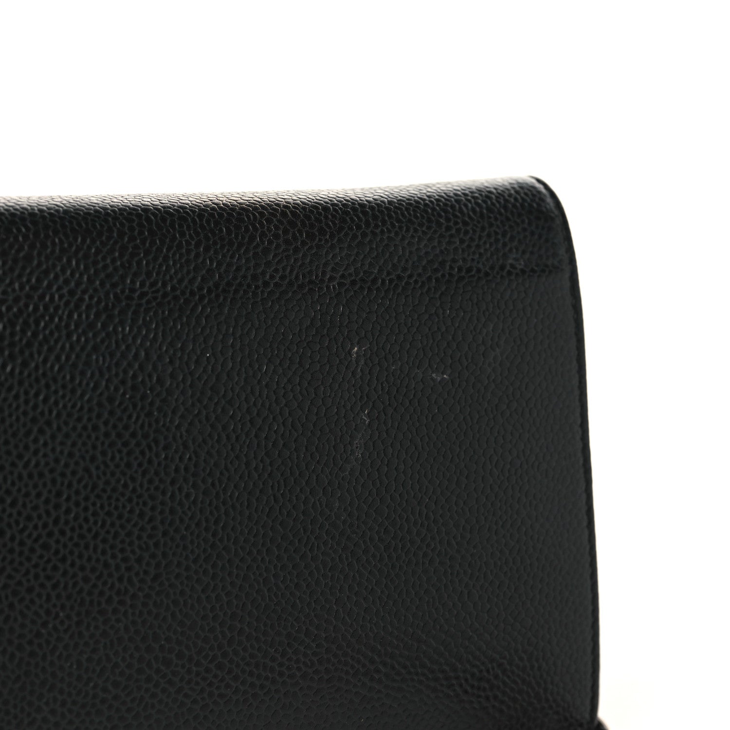 Chanel Caviar Timeless CC Wallet On Chain WOC Black 14 of 14