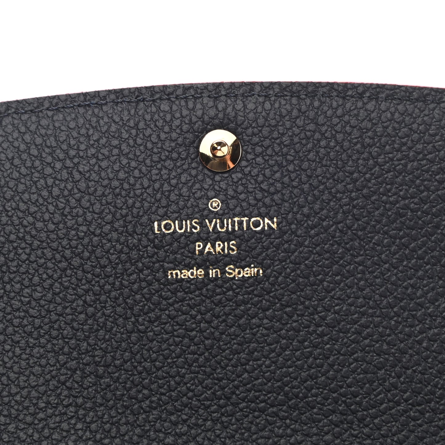 Empreinte Emilie Wallet Marine Rouge