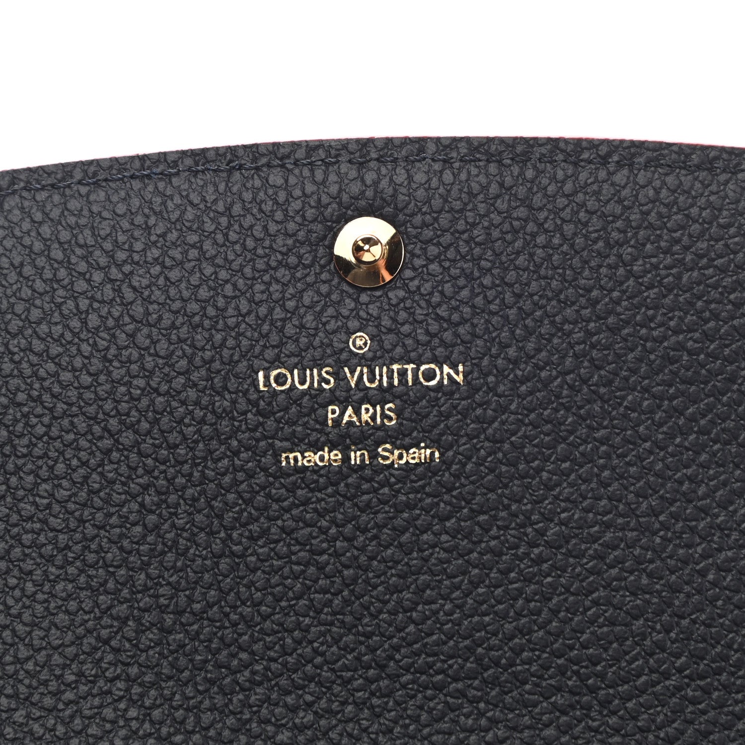 Louis Vuitton Empreinte Emilie Wallet Marine Rouge 6 of 7