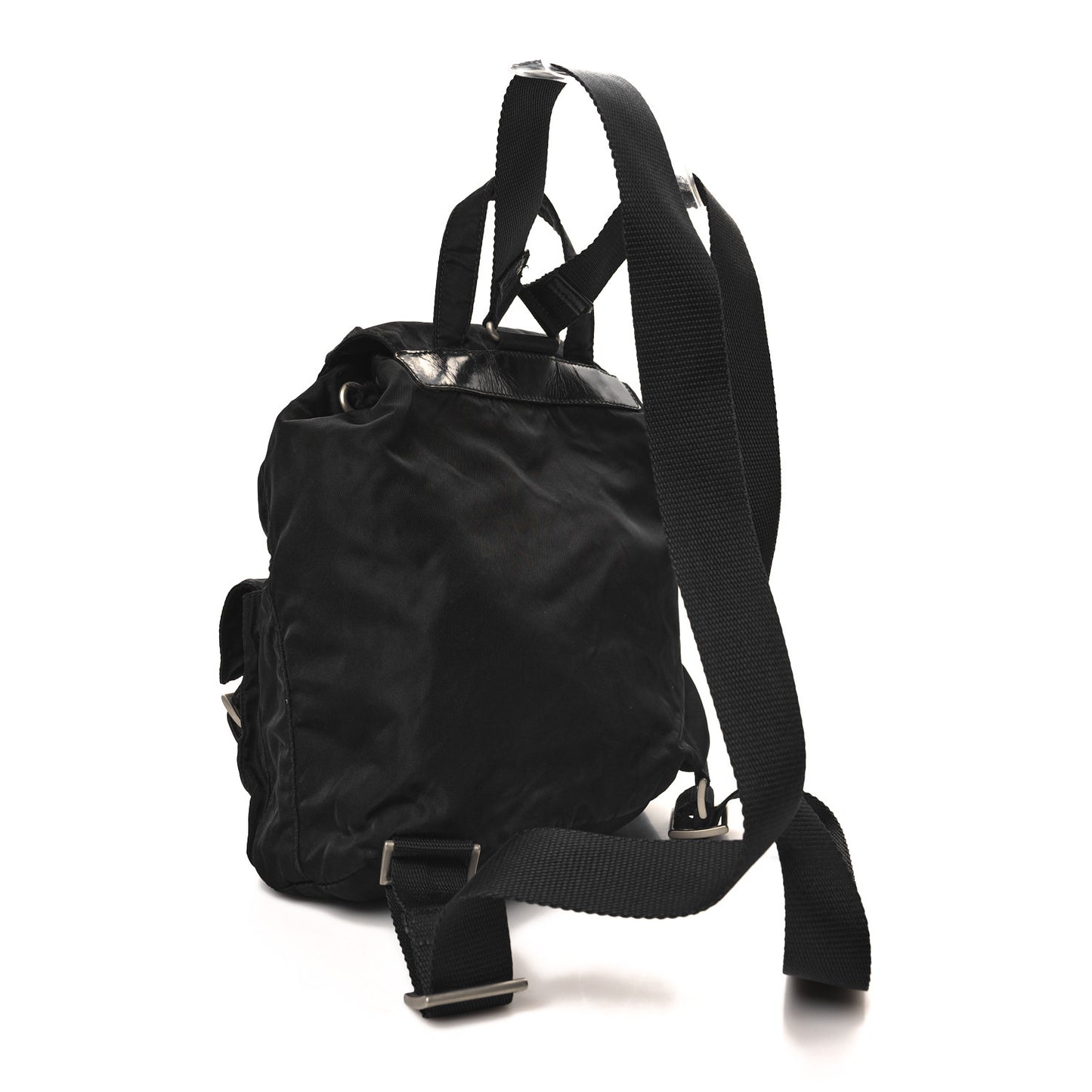 Tessuto Nylon Vela Small Backpack Black