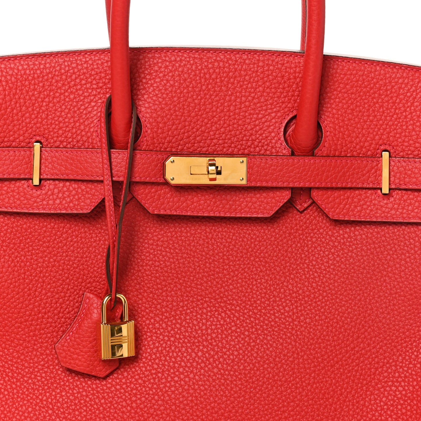 Togo BIRKIN 35 Rouge Casaque