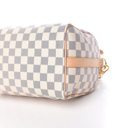Louis Vuitton Damier Azur Speedy Bandouliere 25 9 of 10