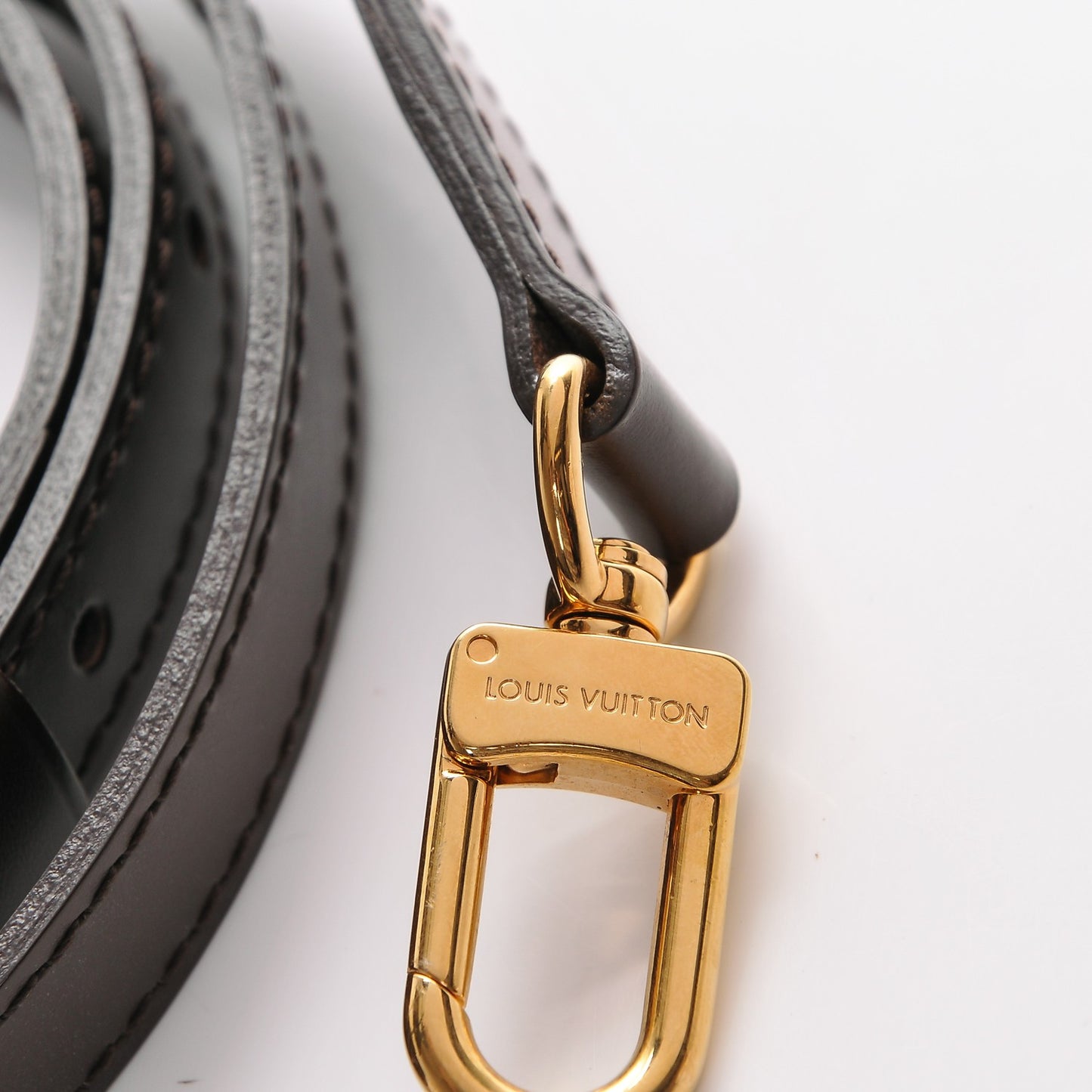 Calfskin 16mm Adjustable Shoulder Strap Brown