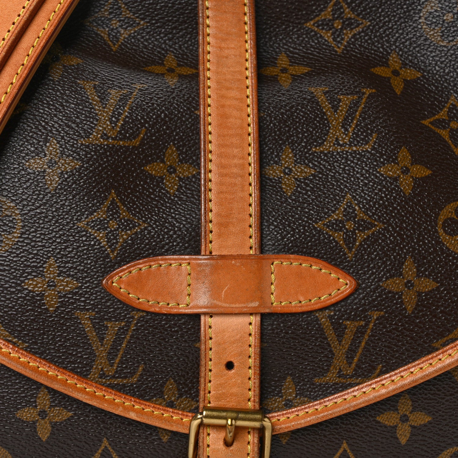 Louis Vuitton Monogram Saumur 30 7 of 14
