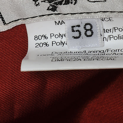 Hermes Polyester Nylon Marais Hat 58 Rouge 7 of 8