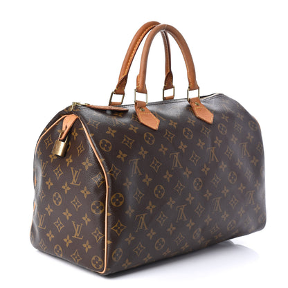 Louis Vuitton Monogram Speedy 35 3 of 10