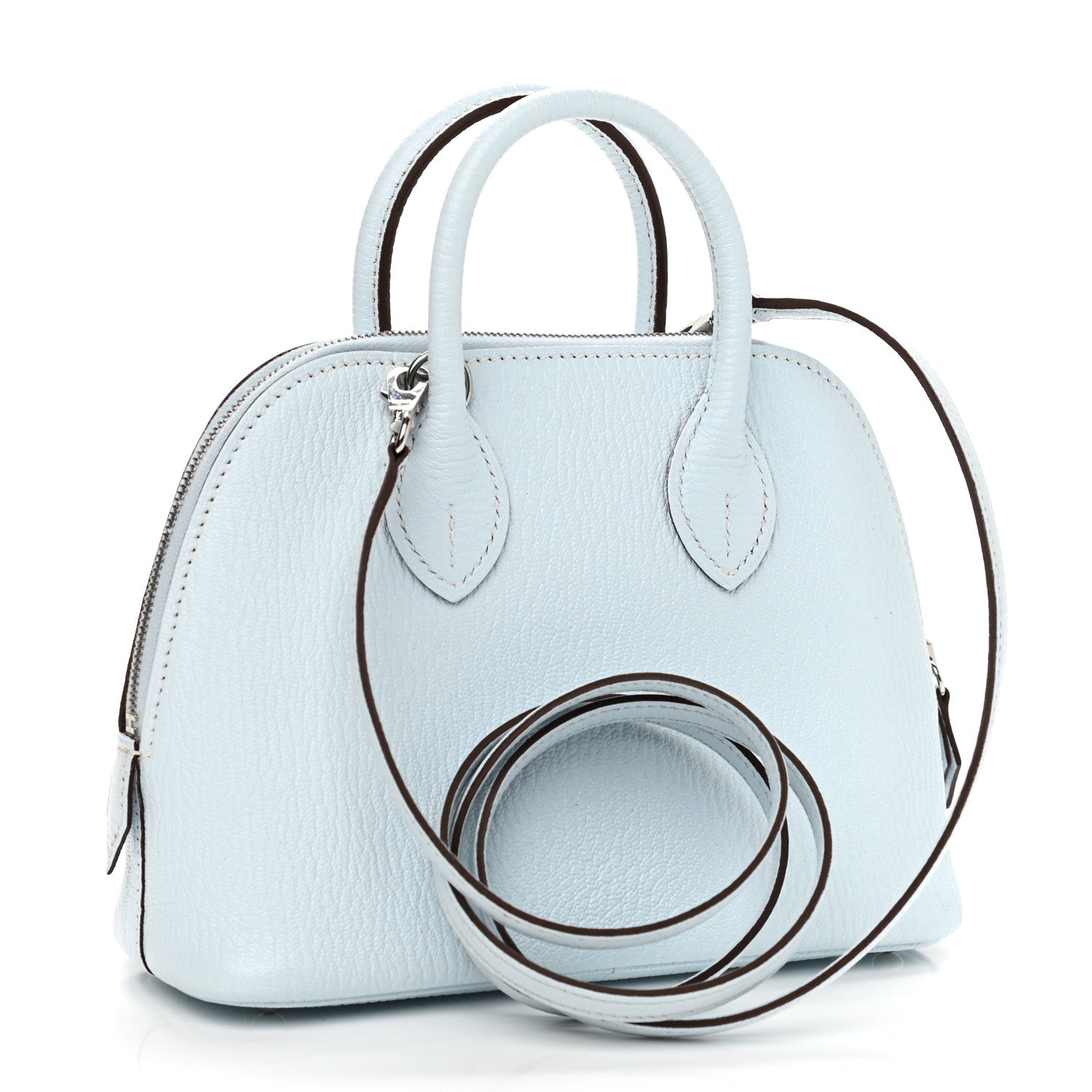 Hermes Chevre Mysore Mini 1923 Bolide Bleu Brume 2 of 9