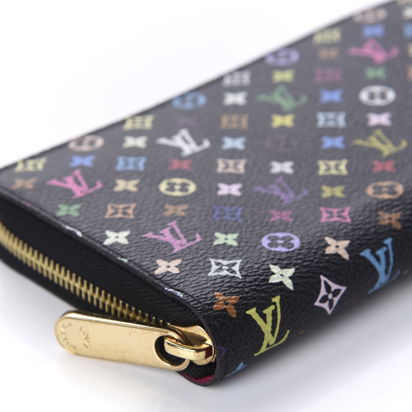 Monogram Multicolor Zippy Wallet Black Grenade