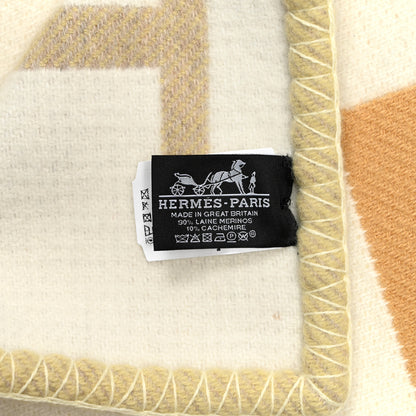 Hermes Cashmere Avalon Blanket Sable 3 of 4