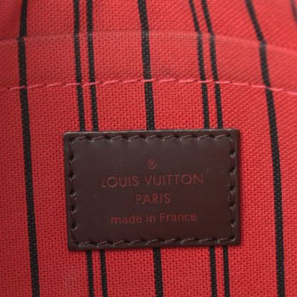 Louis Vuitton Damier Ebene Neverfull MM GM Pochette 6 of 9