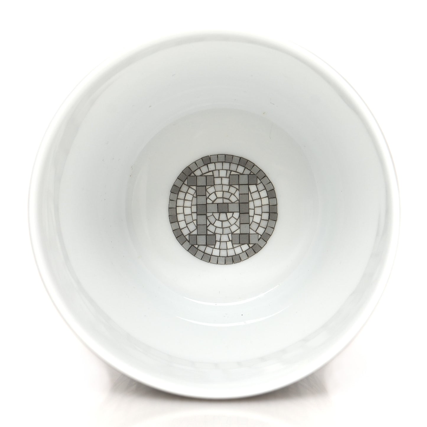 Porcelain Mosaique Au 24 Porcelain Candle Tumbler Platinum