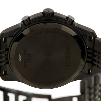 Gucci PVD Stainless Steel 44mm G-Timeless Chronograph Quartz Watch Black 3 of 4