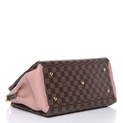 Louis Vuitton Cuir Taurillon Damier Ebene Normandy Magnolia 4 of 13