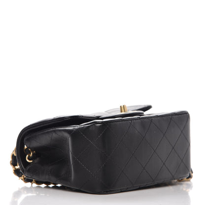 Chanel Lambskin Quilted Mini Square Flap Black 4 of 8