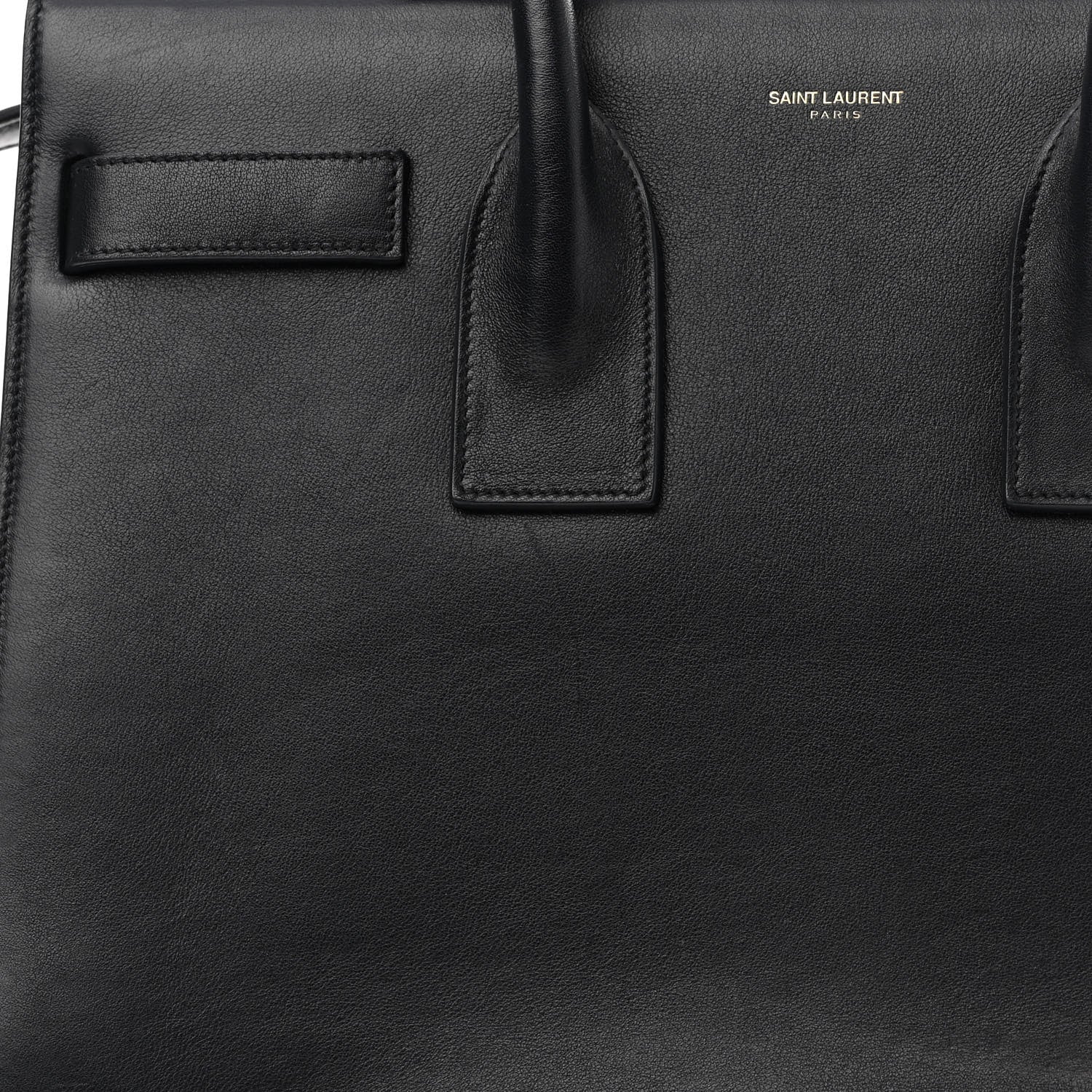 Saint Laurent Calfskin Small Sac De Jour Navy 9 of 12