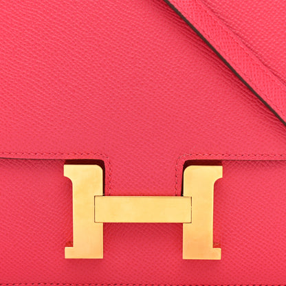 Hermes Epsom Constance 18 Rose Extreme 8 of 11