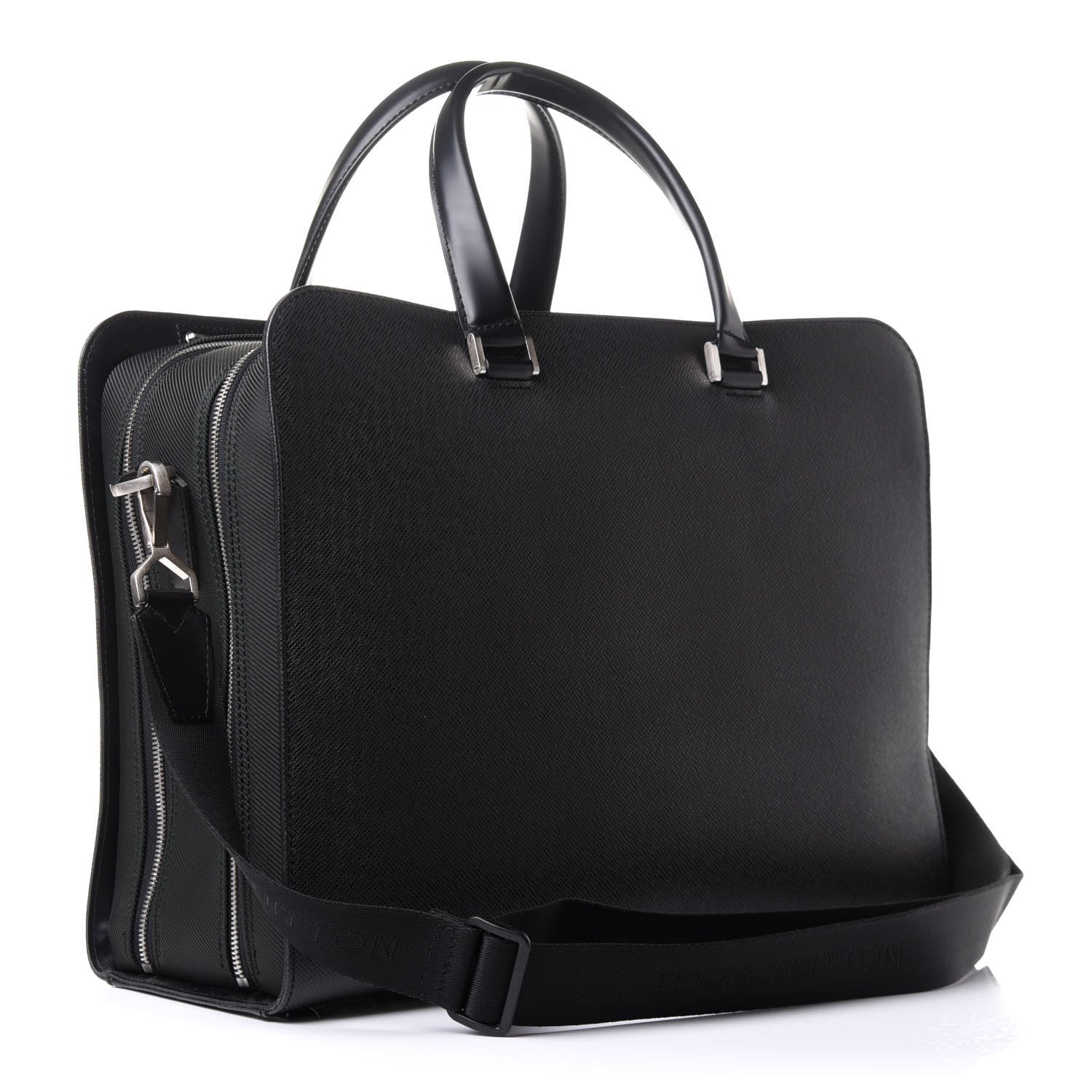 Louis Vuitton Taiga Briefcase Black 4 of 14