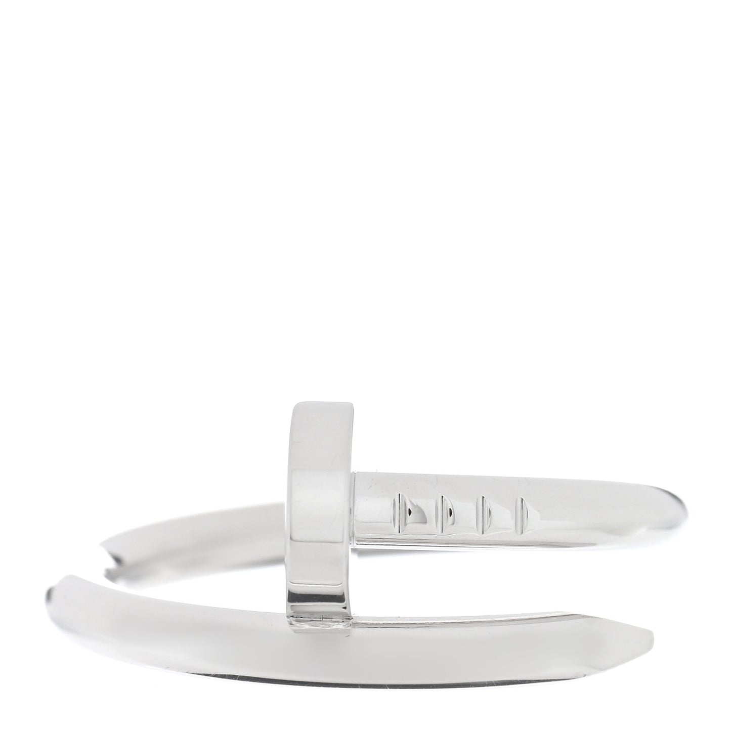 18K White Gold Juste Un Clou Ring 55 7.25