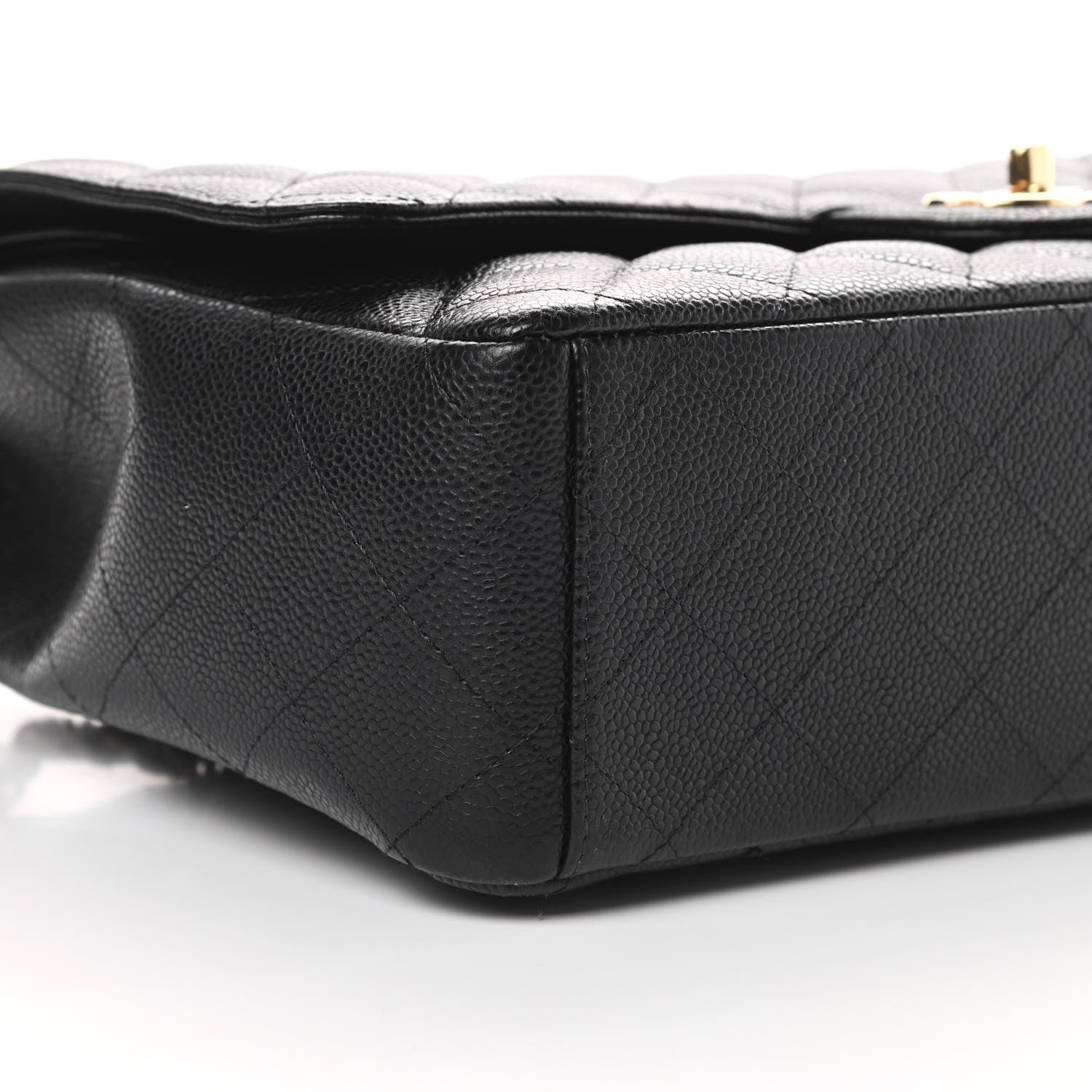 Chanel Caviar Quilted Maxi Double Flap Black 10 of 15