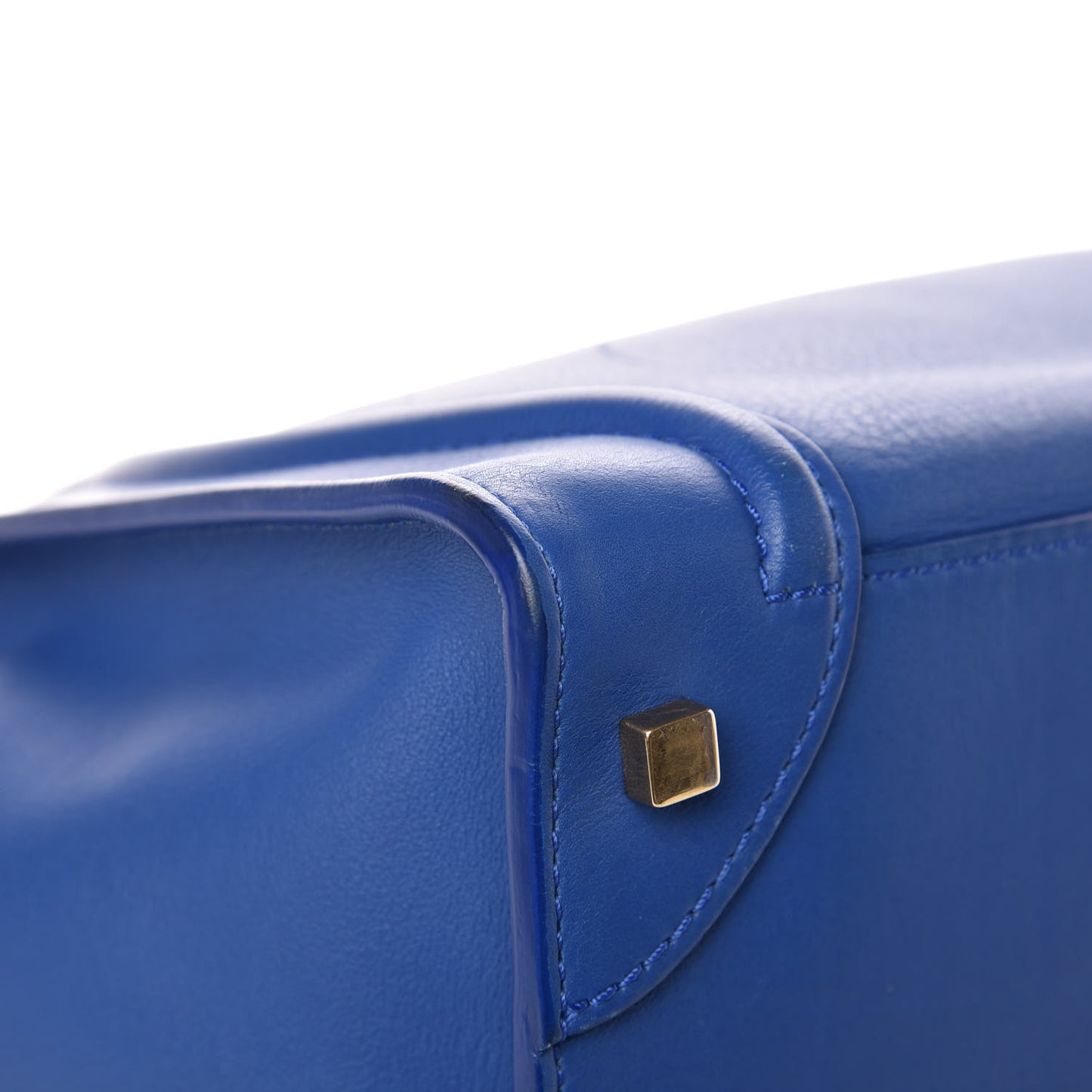 Smooth Calfskin Mini Luggage Royal Blue