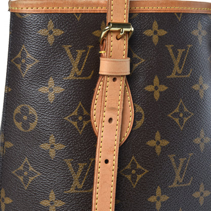 Louis Vuitton Monogram Petit Bucket 23 12 of 13