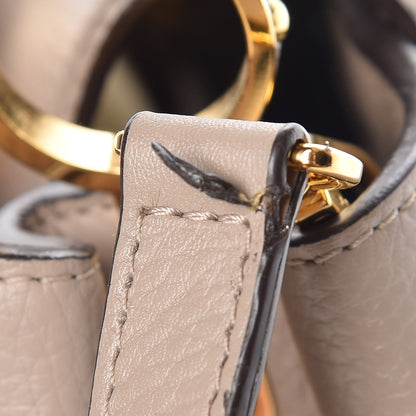 Louis Vuitton Taurillon Capucines BB Galet 10 of 14