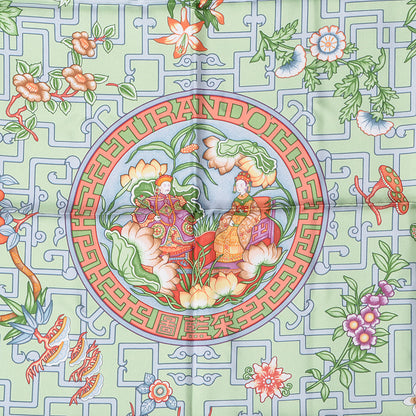 Hermes Silk Turandot Scarf 90 1 of 5