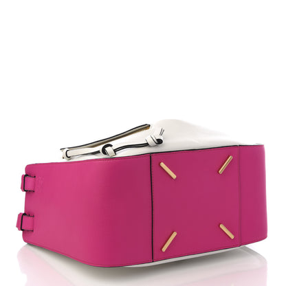 Loewe Calfskin Small Hammock Shoulder Bag Shocking Pink White 3 of 9