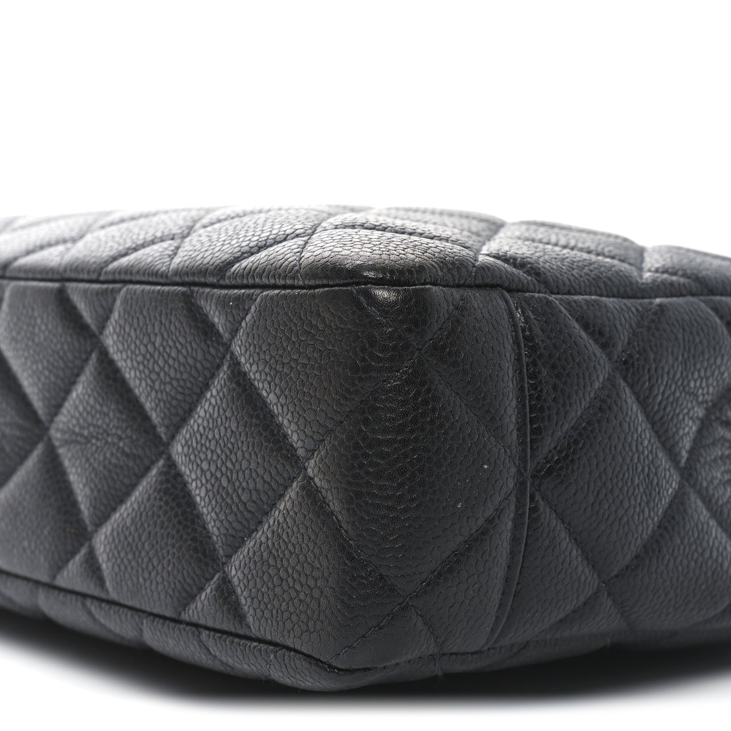 Chanel Caviar Quilted Small Shopping Tote Black 9 of 9