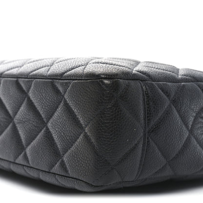 Chanel Caviar Quilted Small Shopping Tote Black 9 of 9