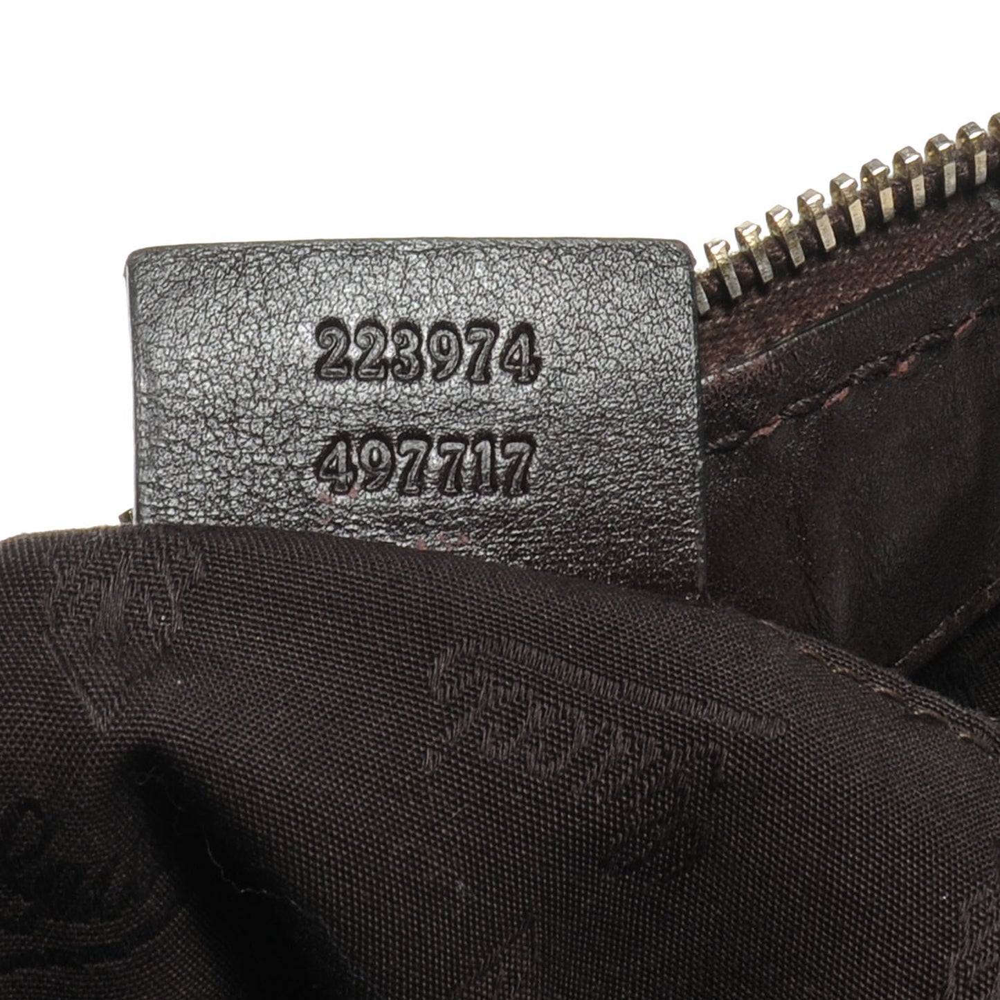 Guccissima Medium Sukey Boston Chocolate