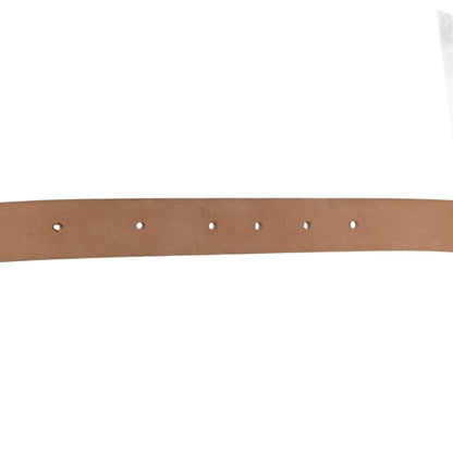 Chanel Metallic Calfskin Baguette Crystal CC Belt 85 34 Silver 6 of 8