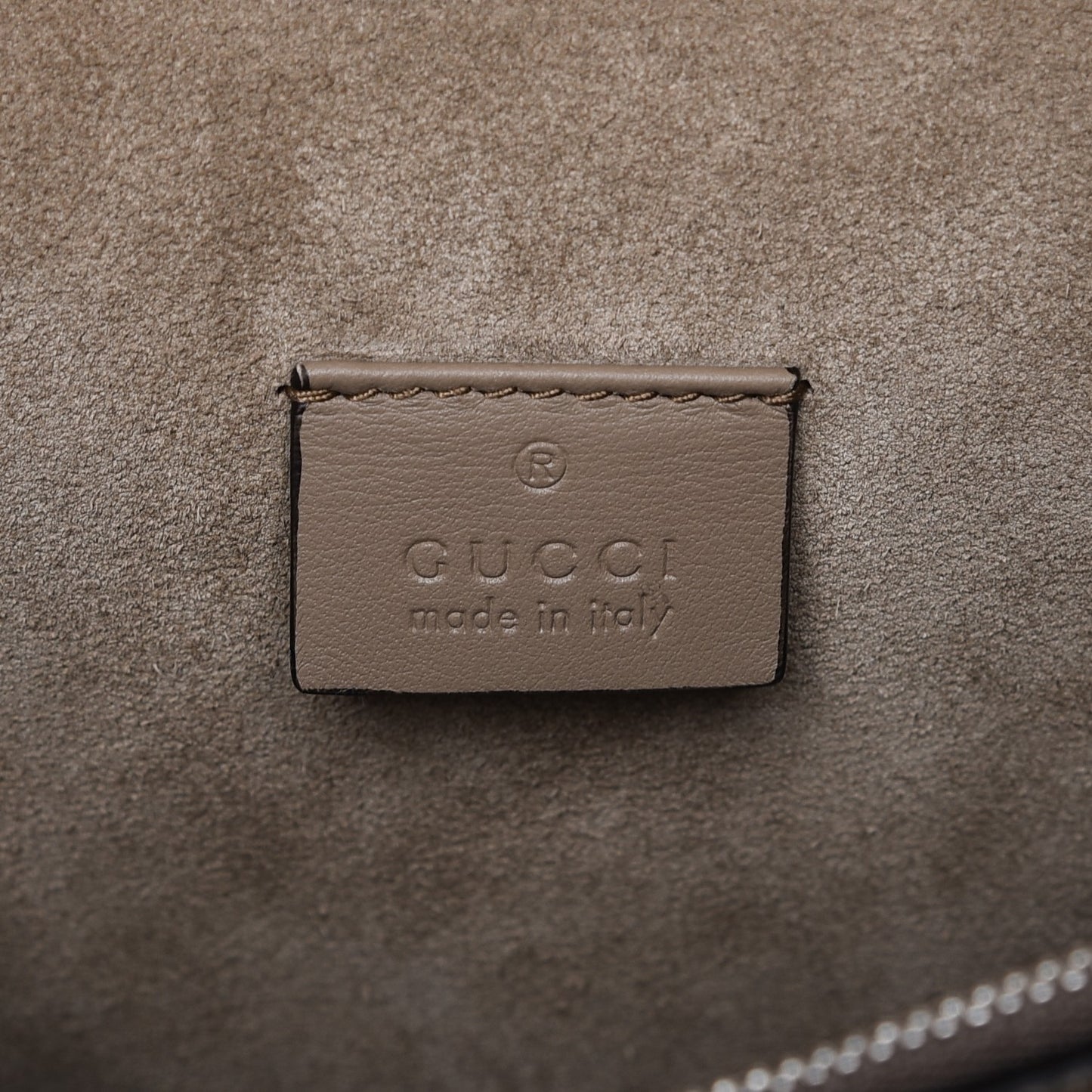 GG Supreme Monogram Medium Dionysus Shoulder Bag Taupe