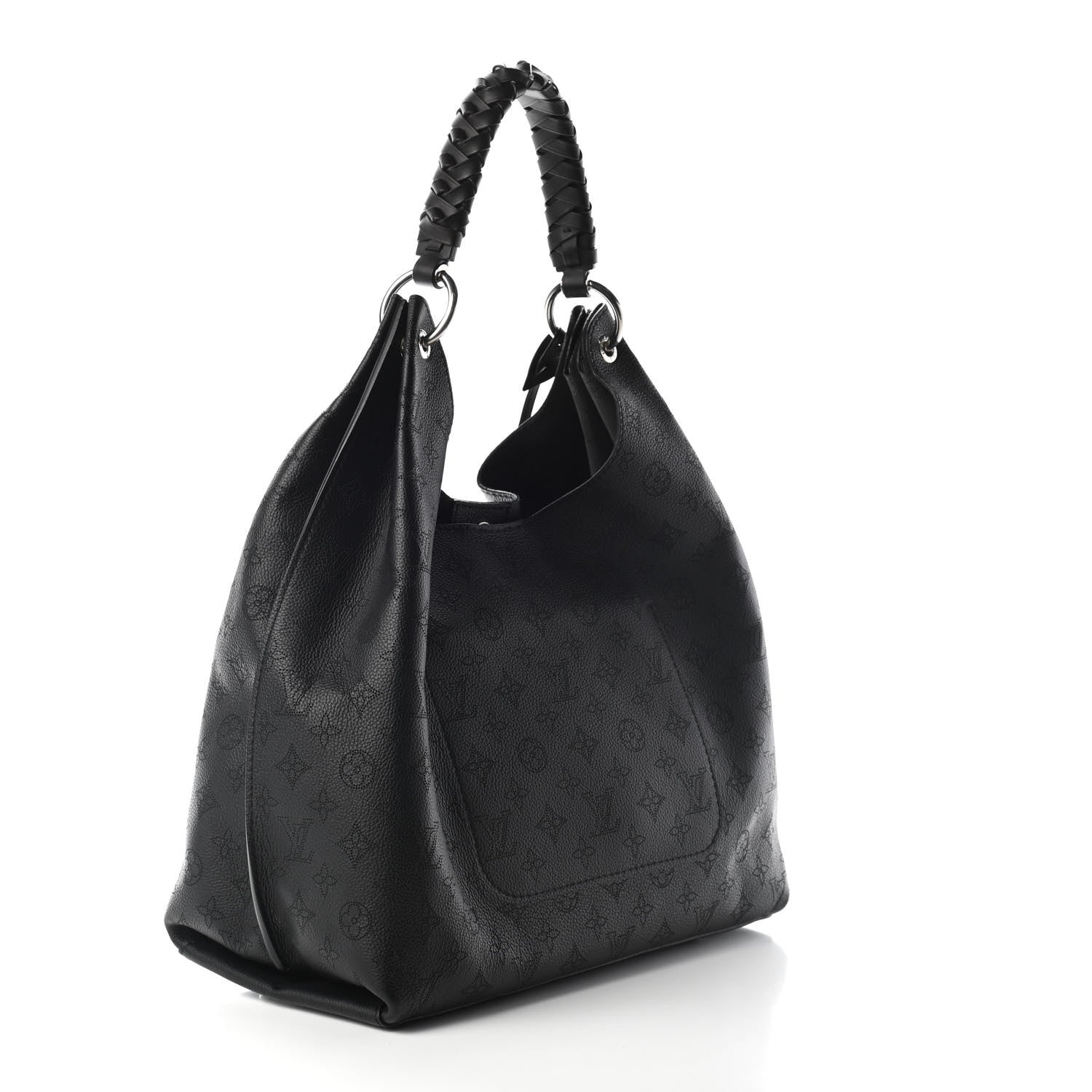 Louis Vuitton Mahina Carmel Hobo Black 3 of 8