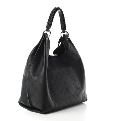 Louis Vuitton Mahina Carmel Hobo Black 3 of 8