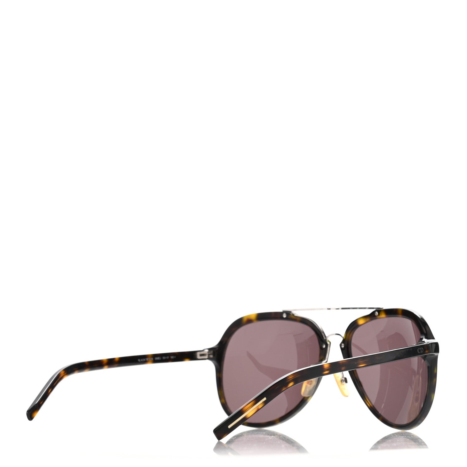 Christian Dior HOMME Black Tie Sunglasses 122S Tortoise 4 of 6