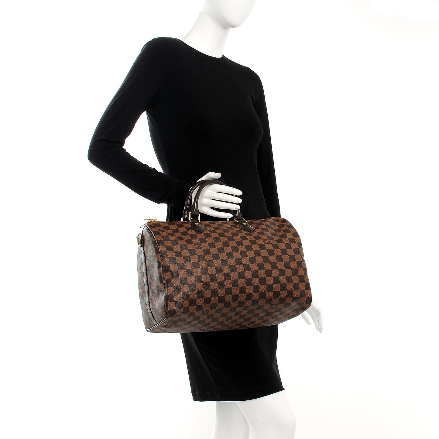 Damier Ebene Speedy Bandouliere 35