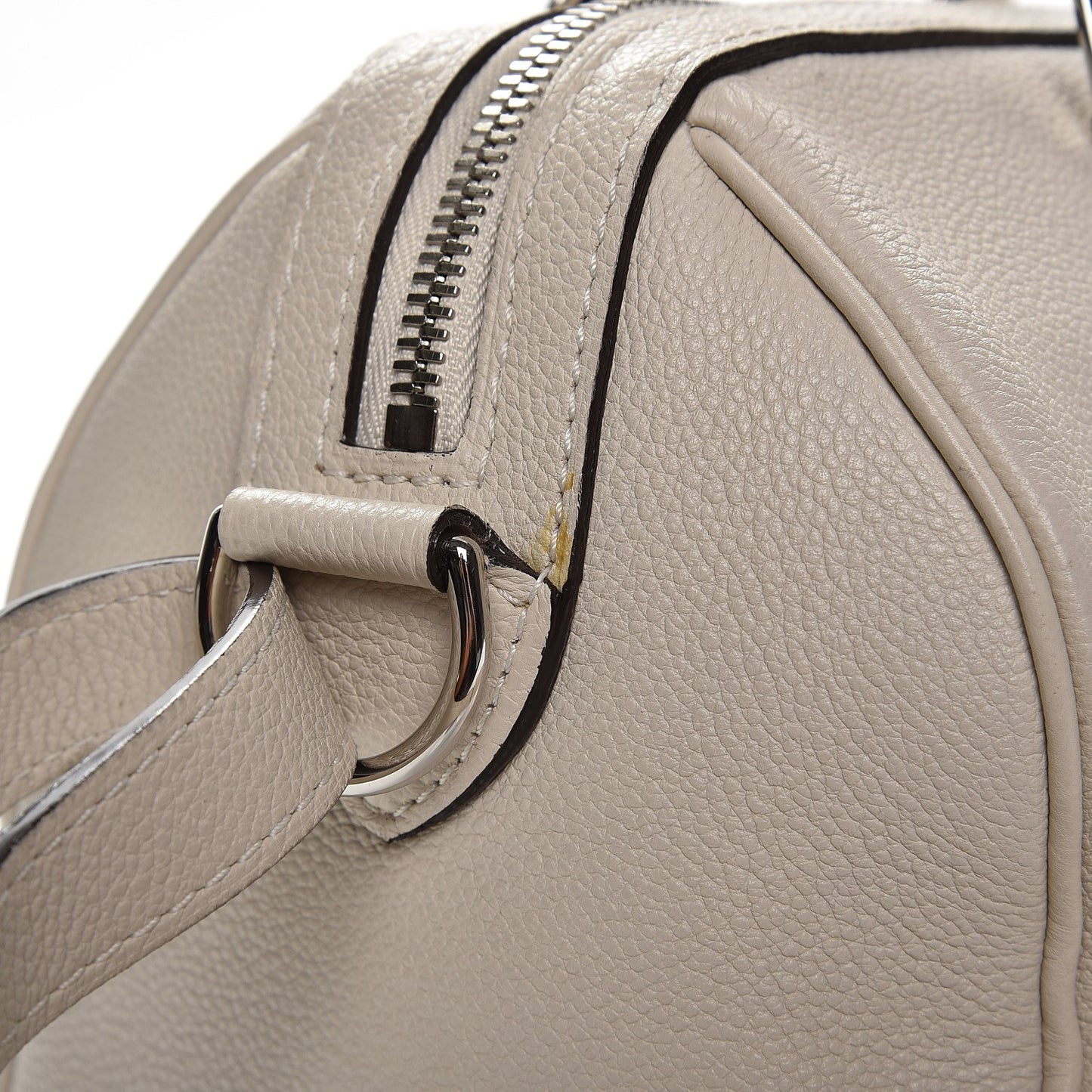 Veau Cachemire SC Bag BB Blanc Casse