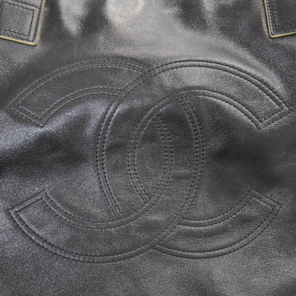 Chanel Lambskin Edgy Large Zip Top Tote Black 8 of 11