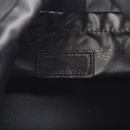 MCM Monogram Coated Canvas Weekender Black 6 of 8