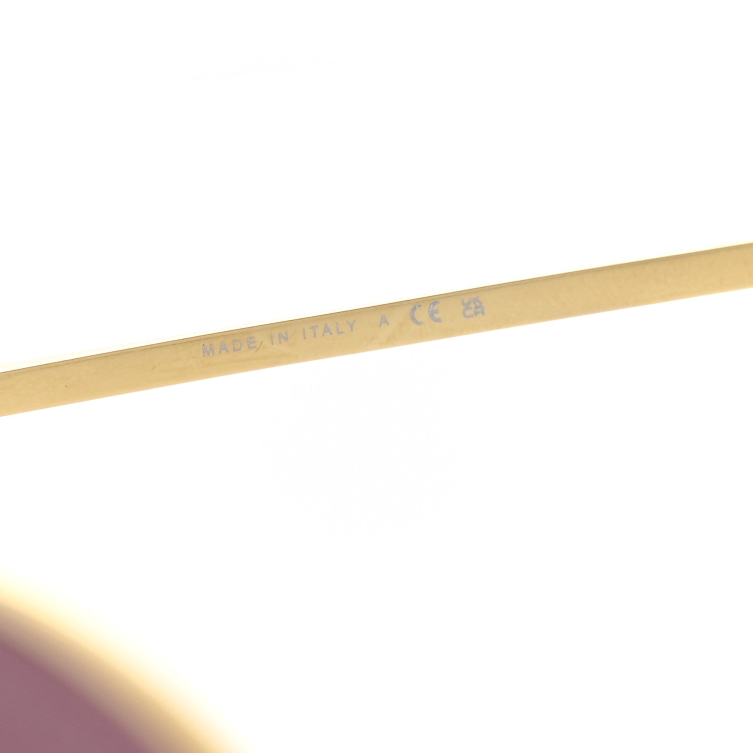 Chanel Metal Aviator CC Sunglasses 4189-T-Q Purple 5 of 7
