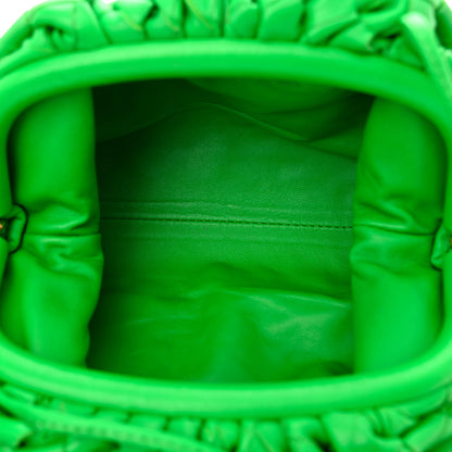 Bottega Veneta Nappa Intrecciato The Mini Pouch Clutch Parakeet 5 of 10