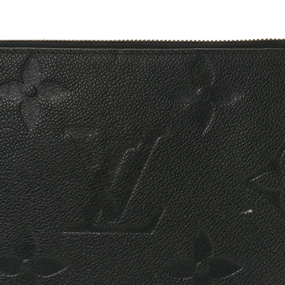 Louis Vuitton LOUIS VUITTON Empreinte Monogram Giant Neverfull MM Pochette Black 3 of 9